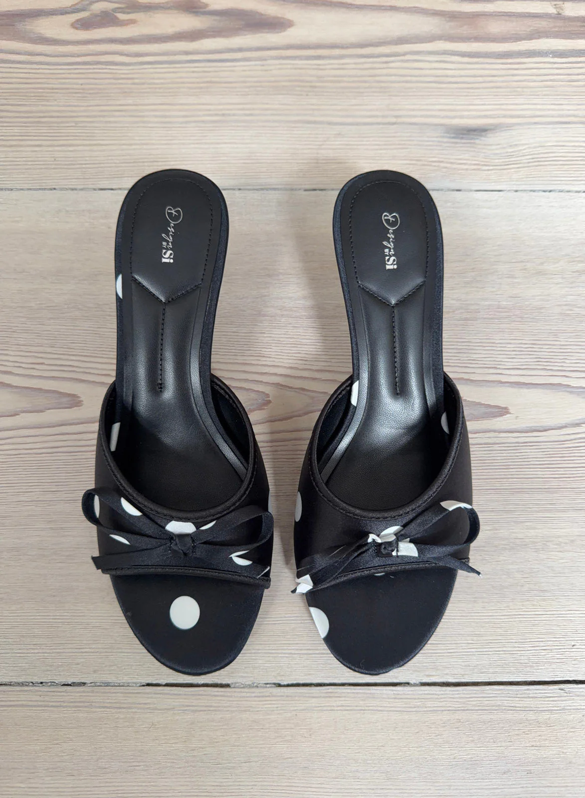 Rosita heels with polka dots - Black/white 7 Rosita heels with polka dots - Black/white