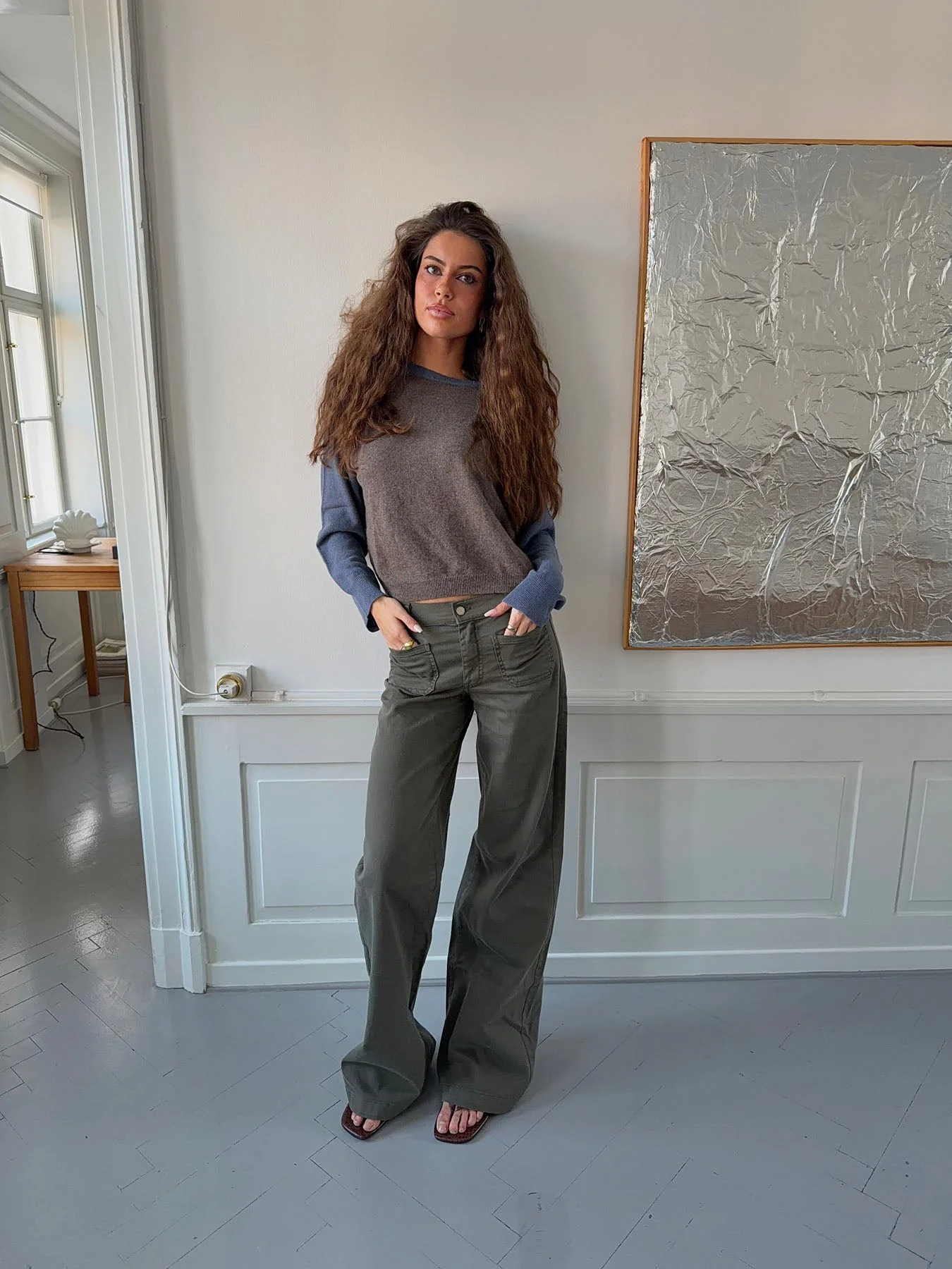 Riven jeans - Khaki 12 Riven jeans - Khaki