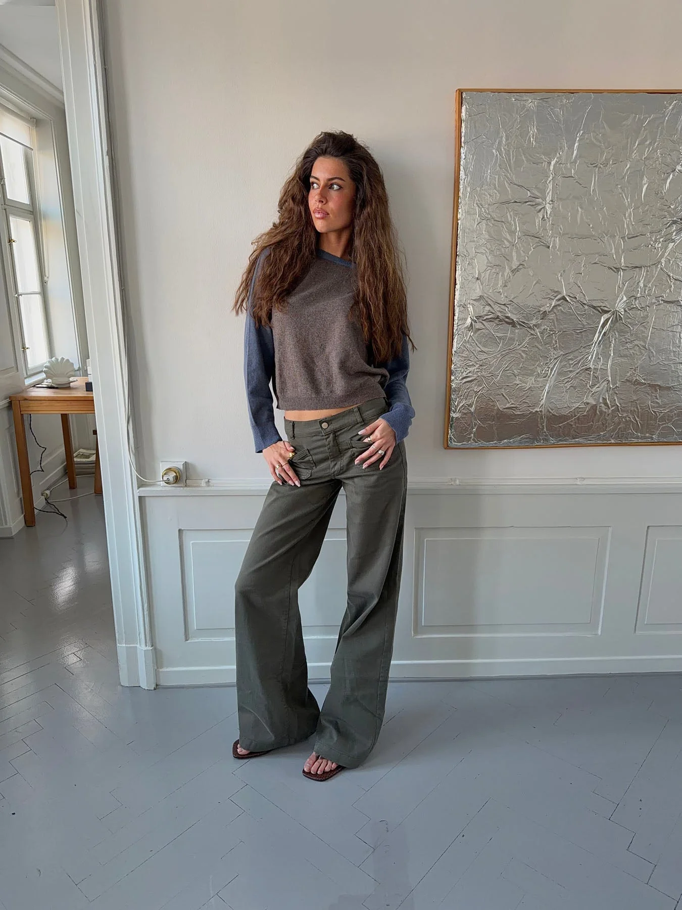 Riven jeans - Khaki 13 Riven jeans - Khaki