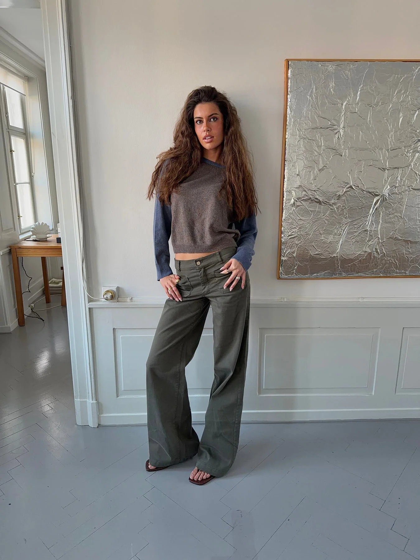 Riven jeans - Khaki 4 Riven jeans - Khaki