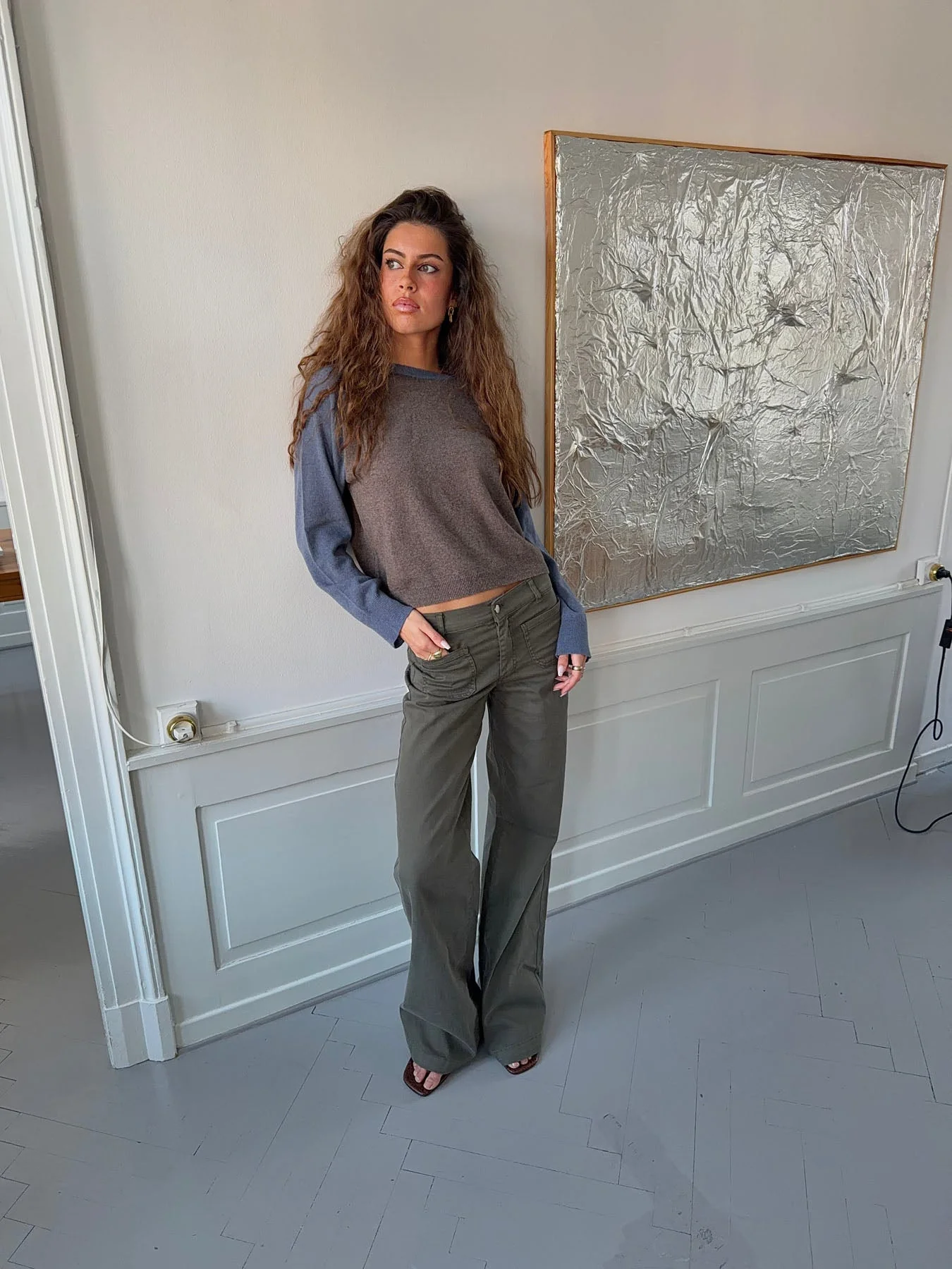 Riven jeans - Khaki 5 Riven jeans - Khaki