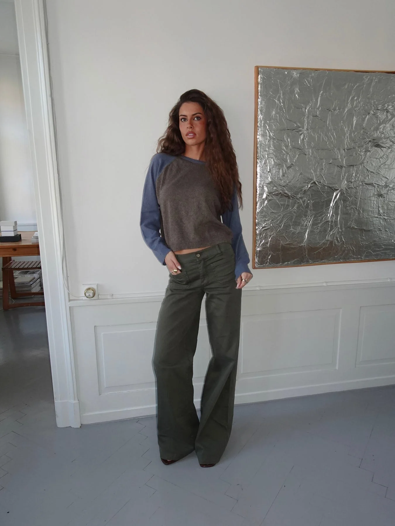 Riven jeans - Khaki 6 Riven jeans - Khaki