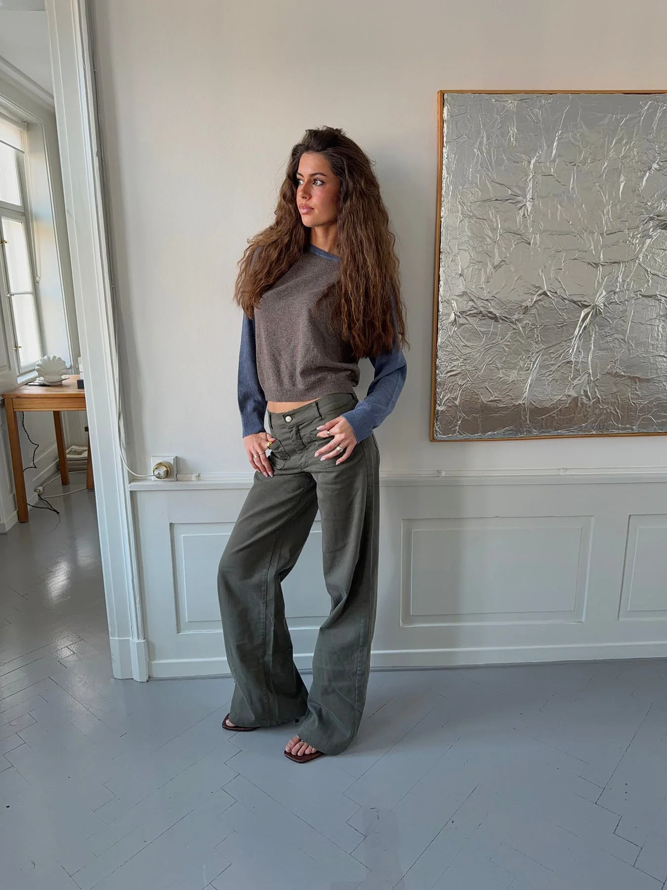 Riven jeans - Khaki 9 Riven jeans - Khaki