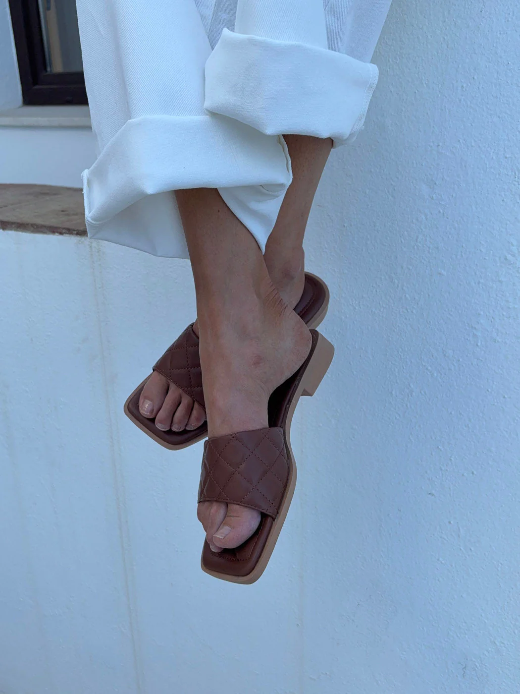 Roliana sandals – Brown