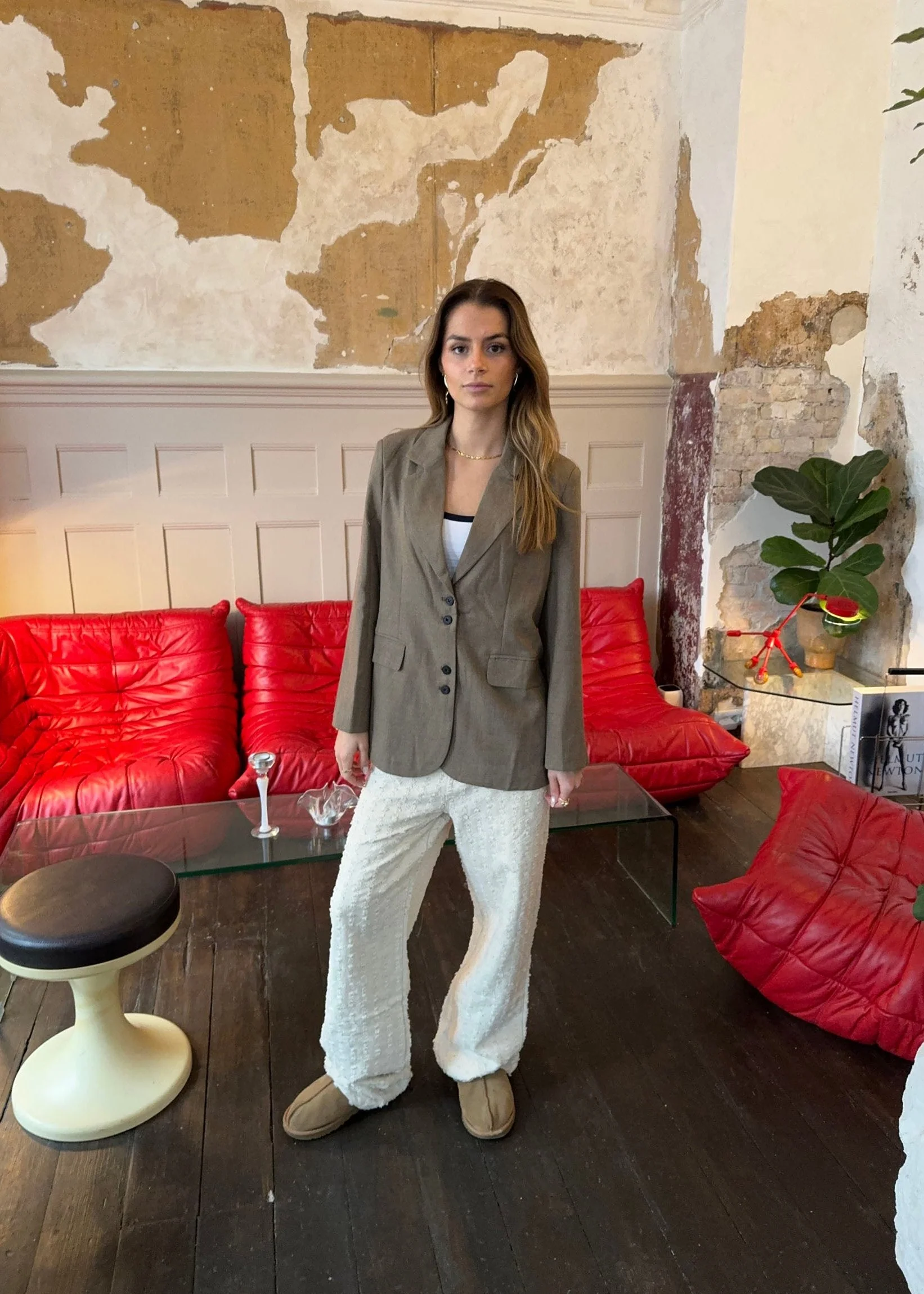 Rosalie blazer - Taupe 5 Rosalie blazer - Taupe