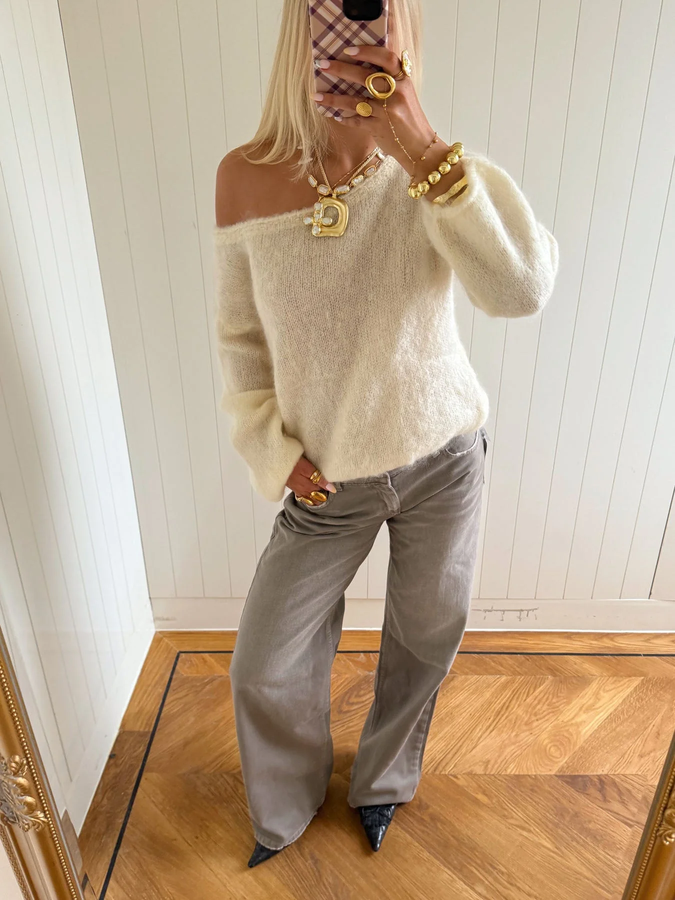 Scandivv fluffy knit - Off white 12 Scandivv fluffy knit - Off white