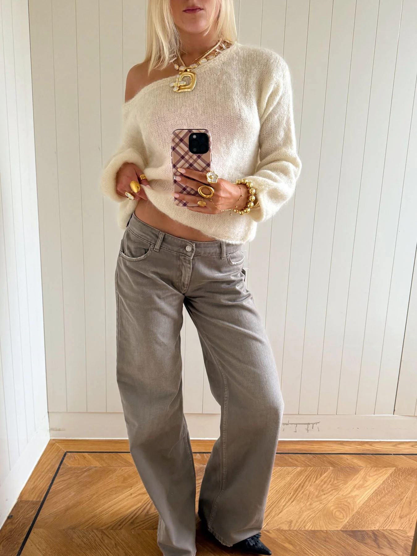 Scandivv fluffy knit - Off white 5 Scandivv fluffy knit - Off white