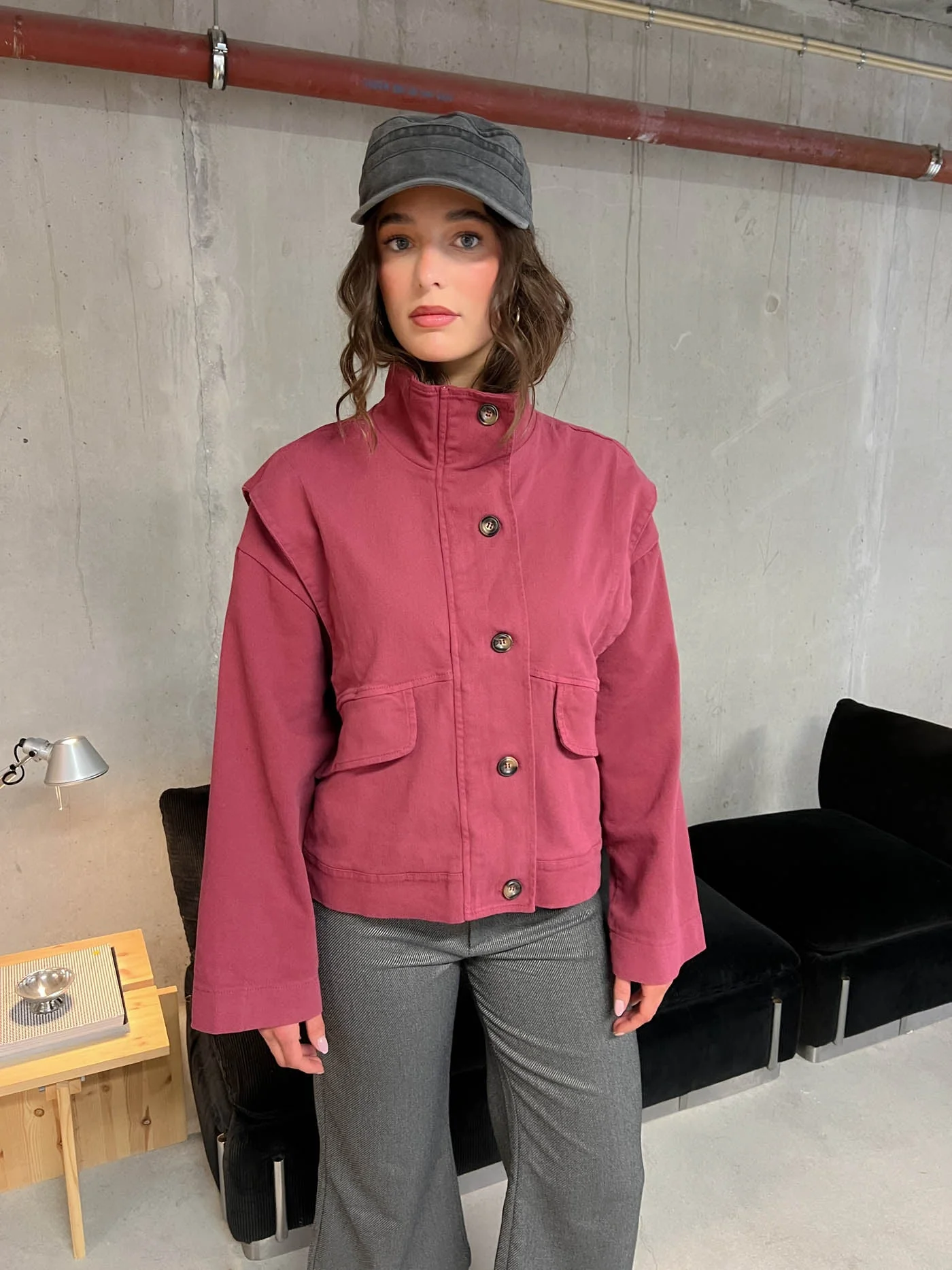 Seraphine jacket - Wine red 11 Seraphine jacket - Wine red