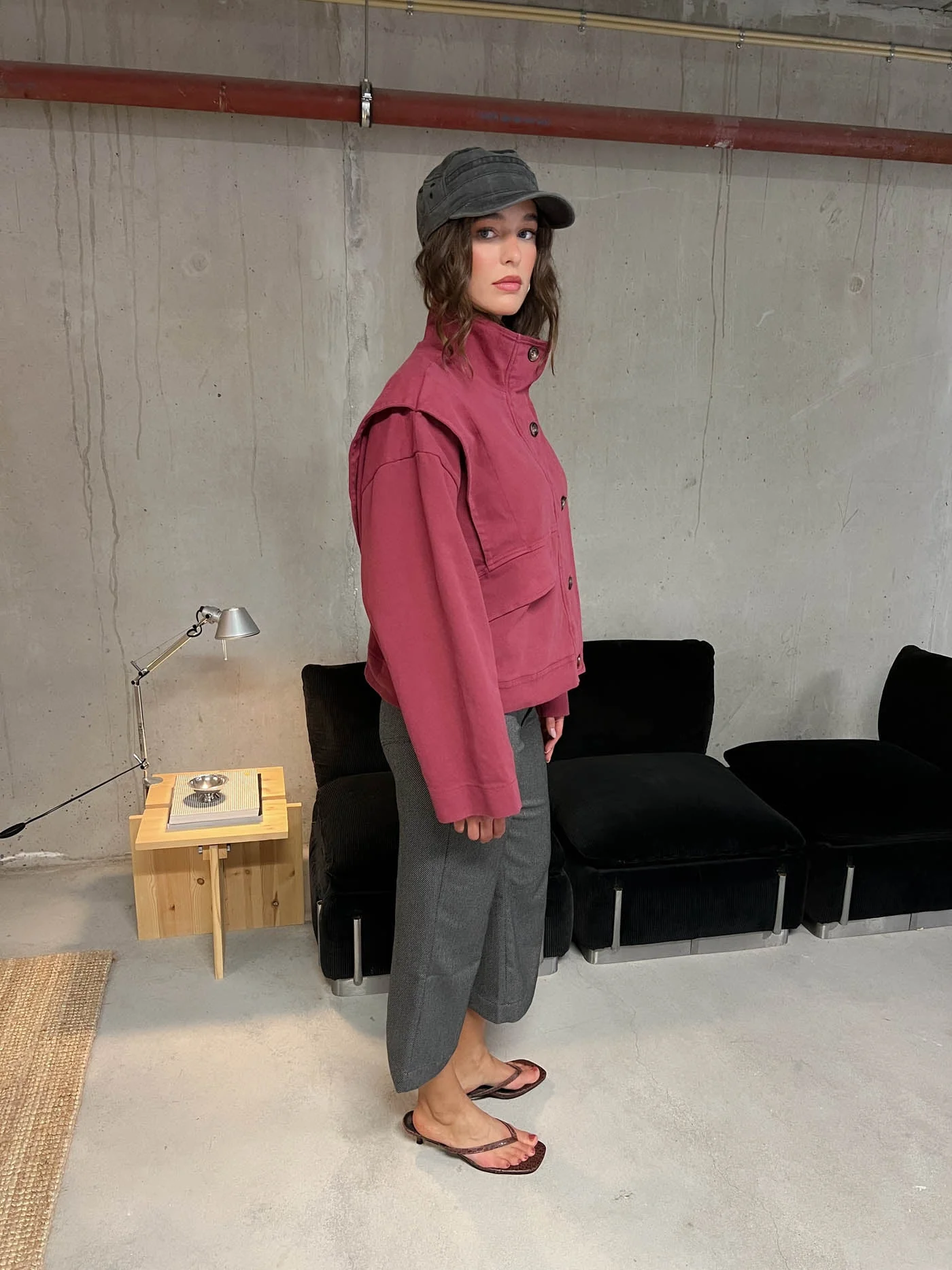 Seraphine jacket - Wine red 13 Seraphine jacket - Wine red