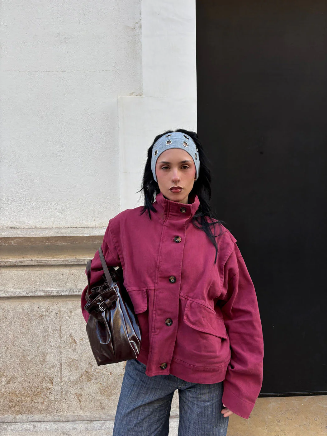 Seraphine jacket - Wine red 3 Seraphine jacket - Wine red