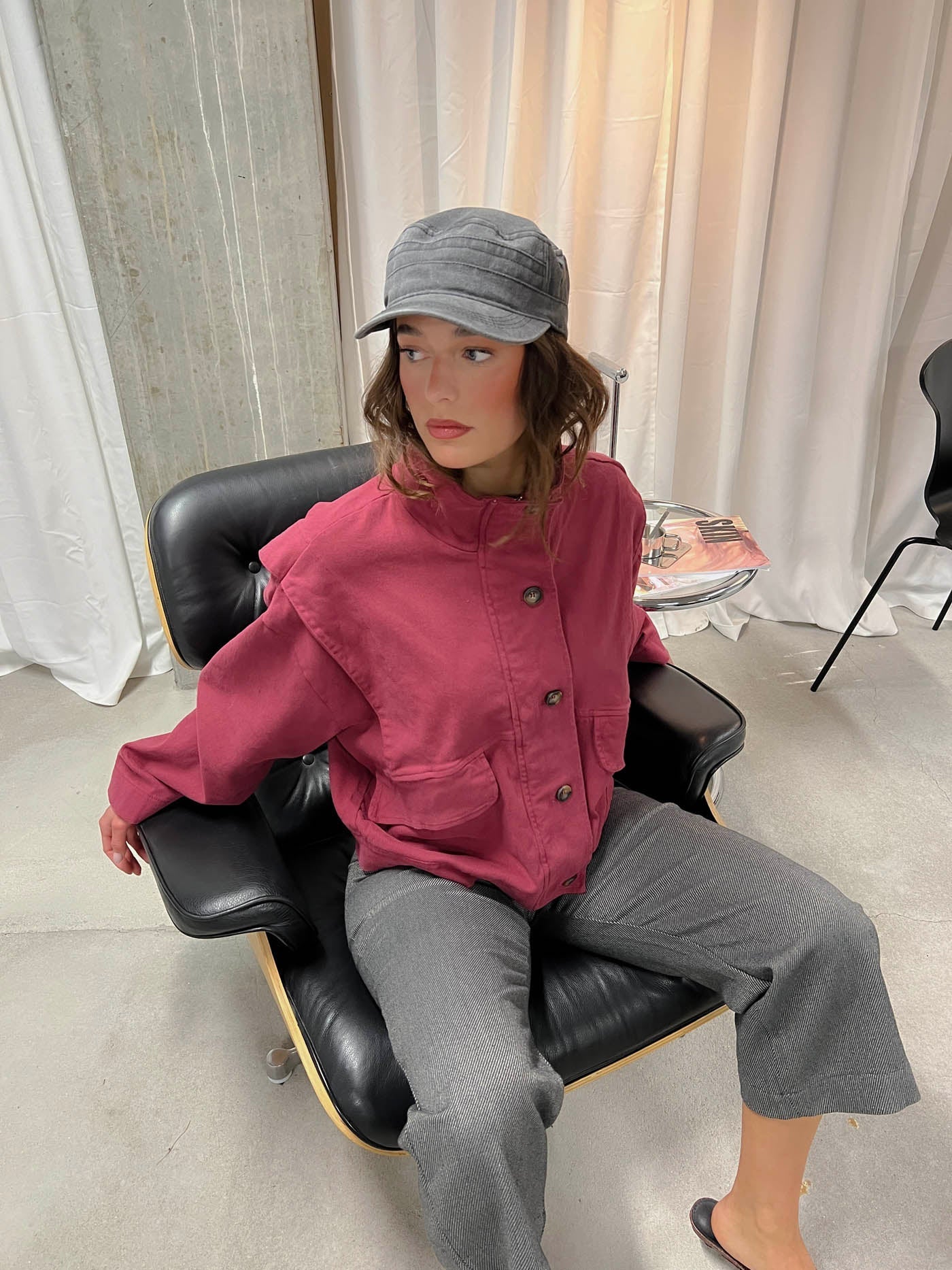 Seraphine jacket - Wine red 4 Seraphine jacket - Wine red
