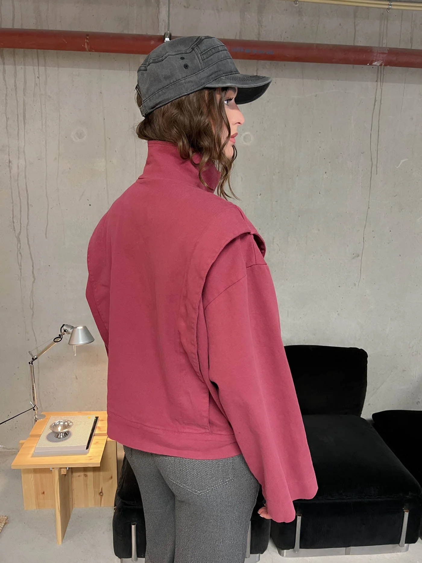 Seraphine jacket - Wine red 6 Seraphine jacket - Wine red
