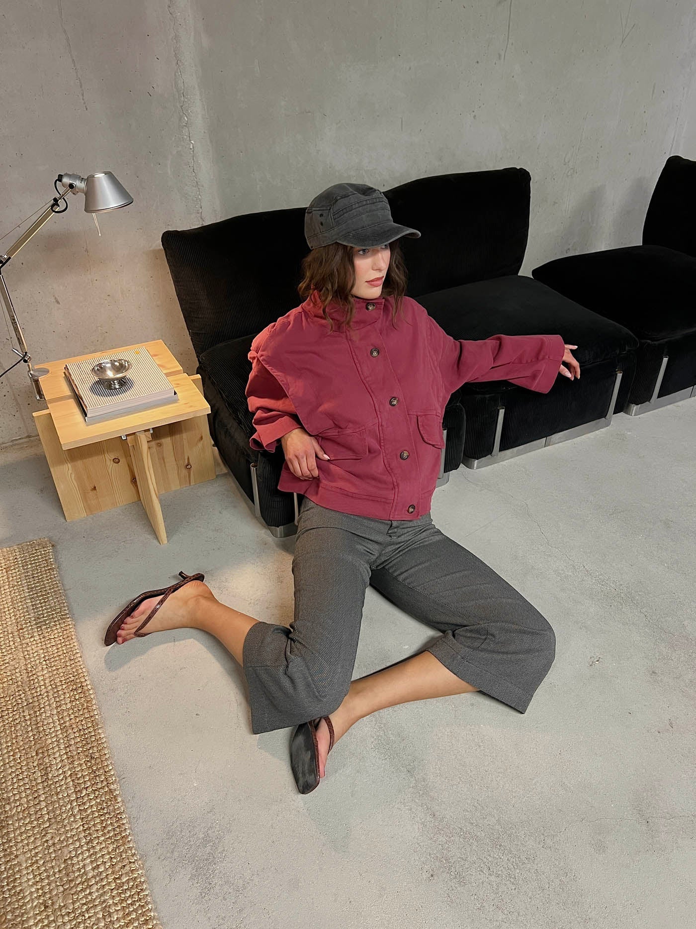 Seraphine jacket - Wine red 8 Seraphine jacket - Wine red