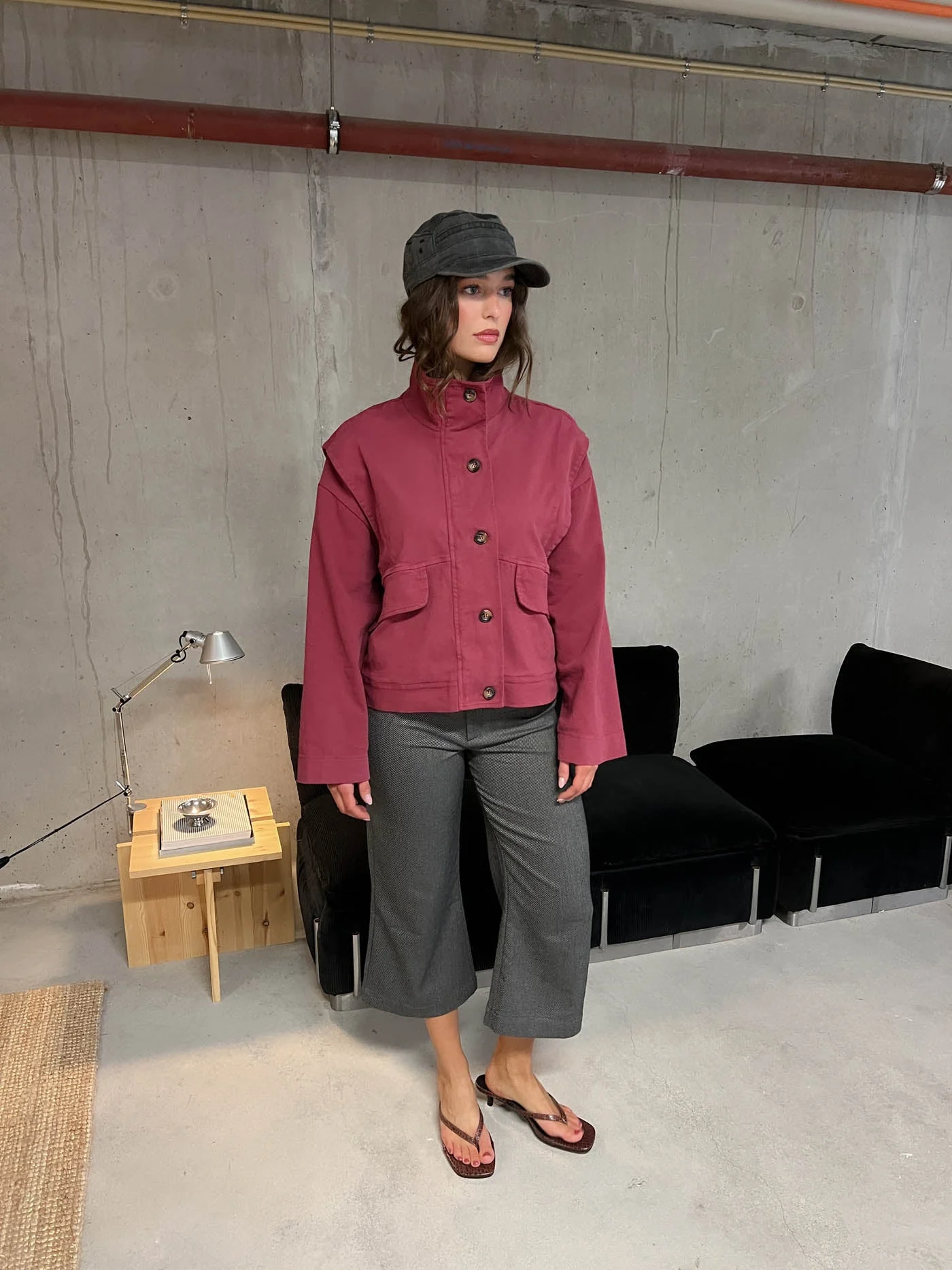 Seraphine jacket - Wine red 9 Seraphine jacket - Wine red