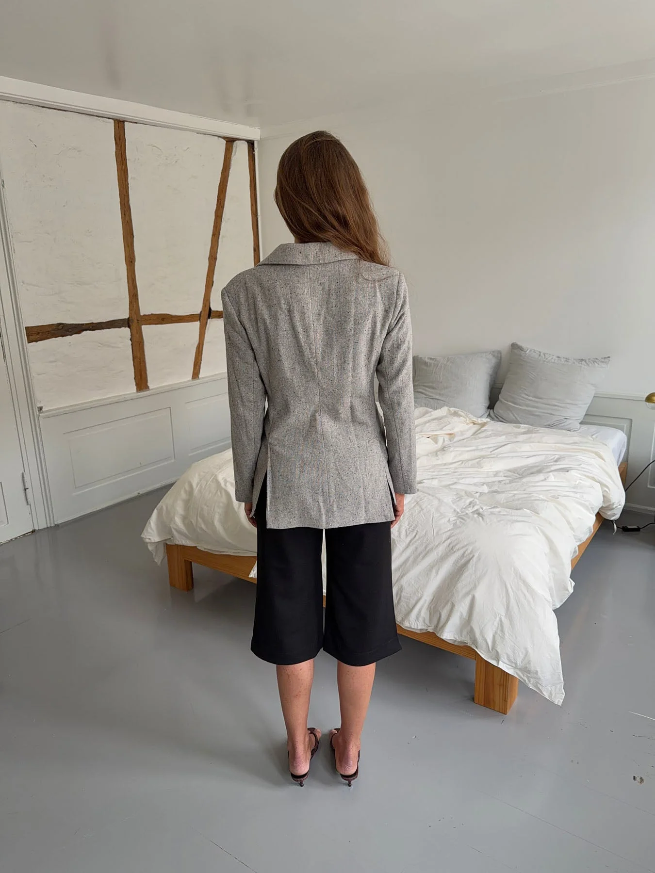 Sienna wool blazer - Light grey 3 Sienna wool blazer - Light grey
