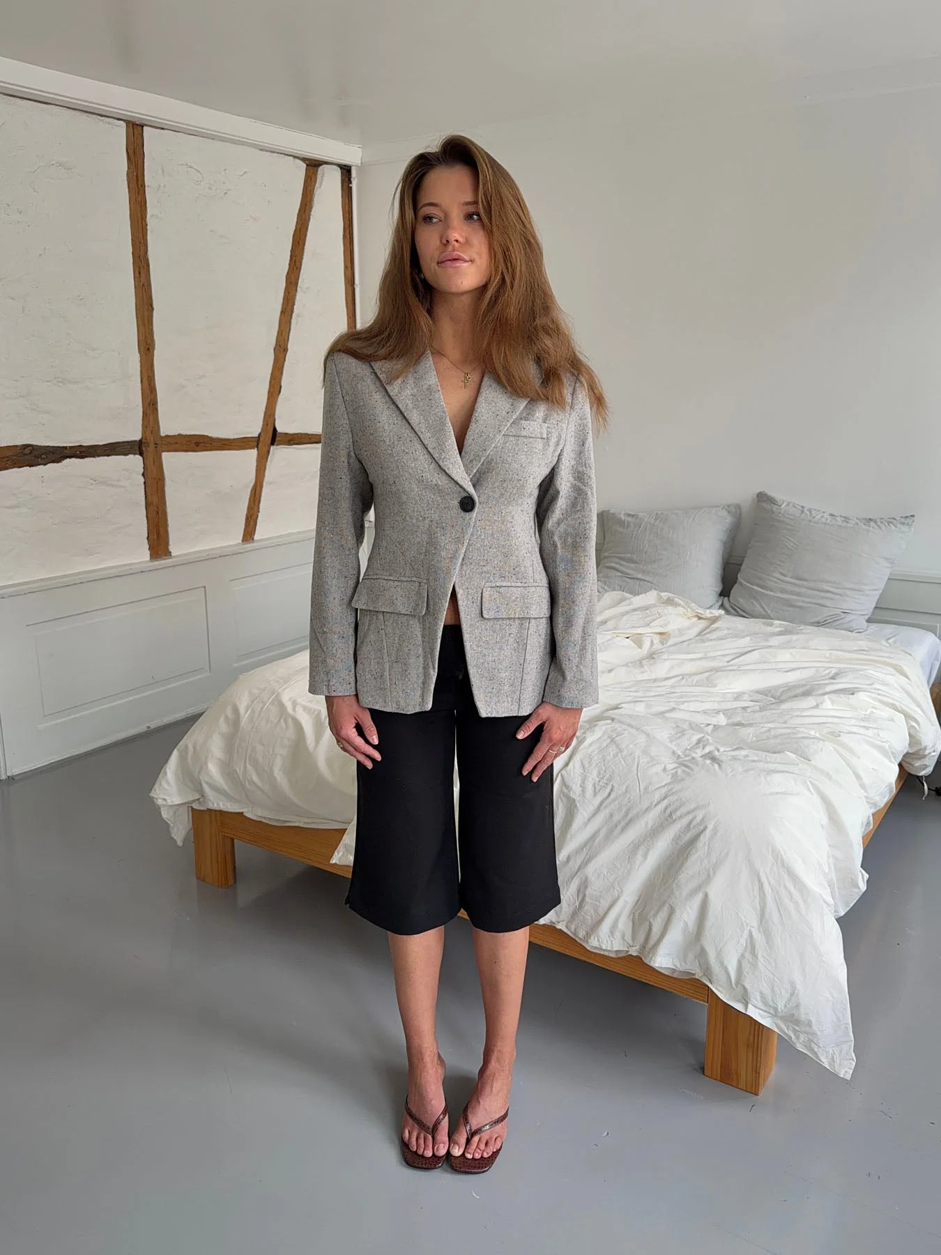 Sienna wool blazer - Light grey 5 Sienna wool blazer - Light grey