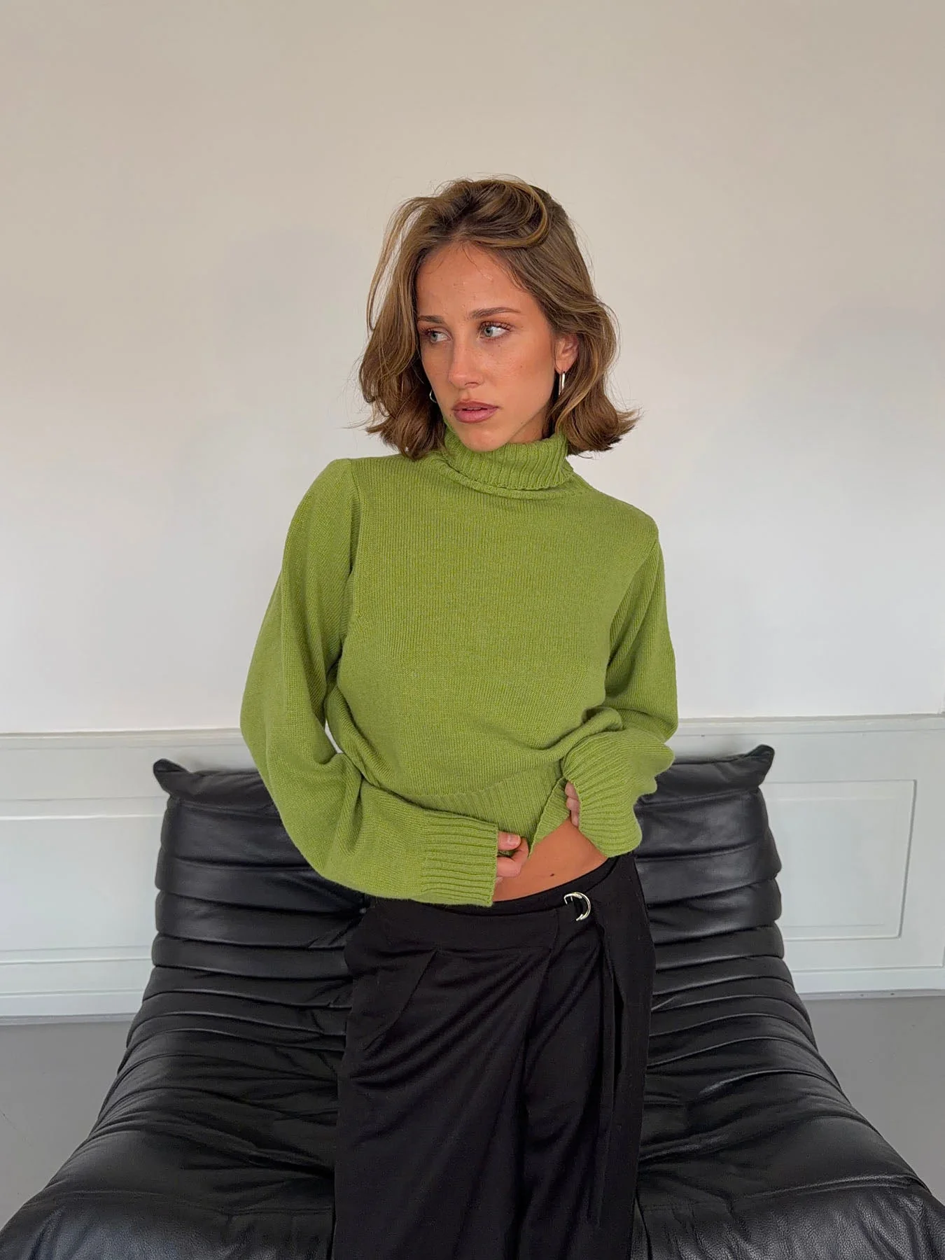 Vivina turtleneck - Green 16 Vivina turtleneck - Green