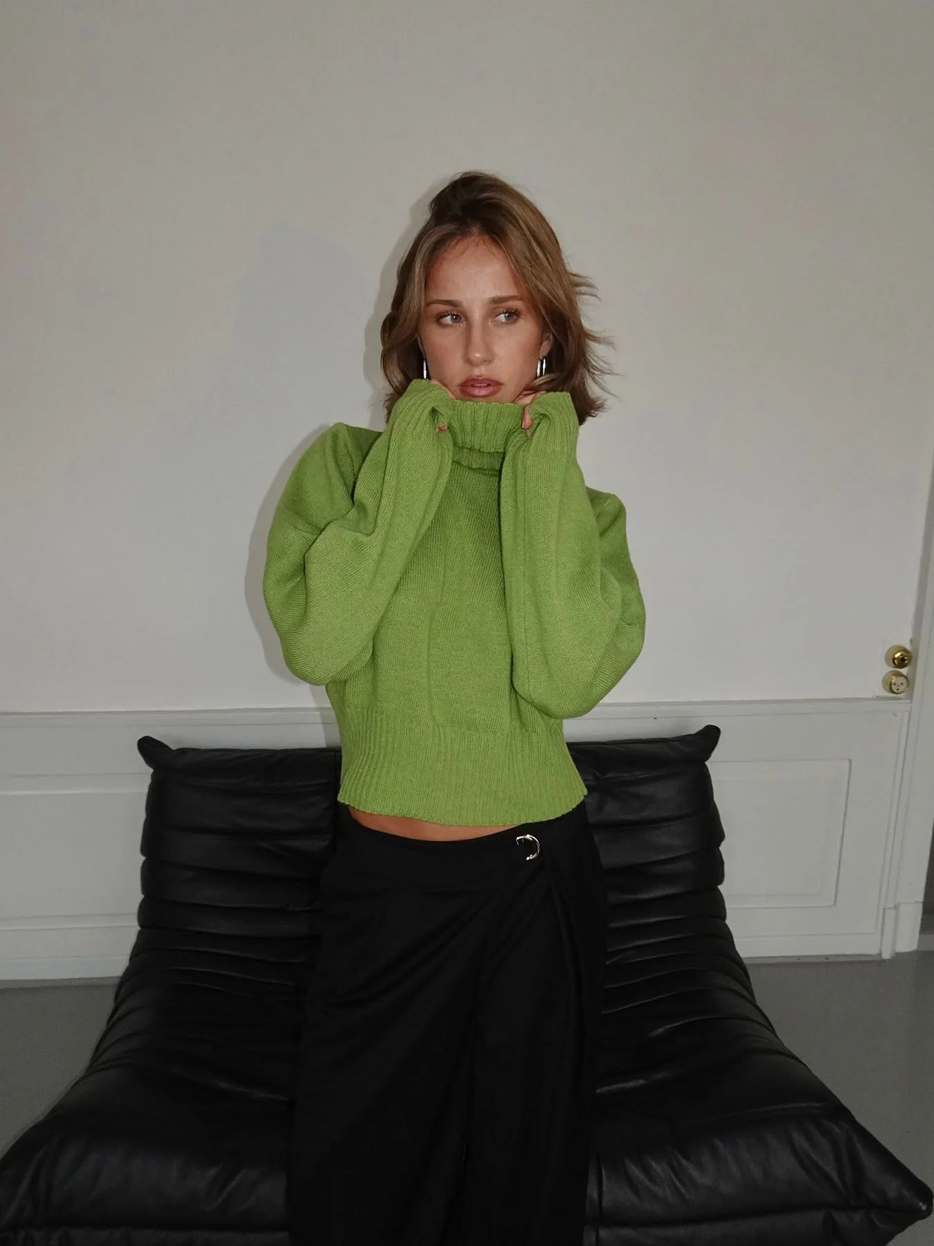 Vivina turtleneck - Green 4 Vivina turtleneck - Green