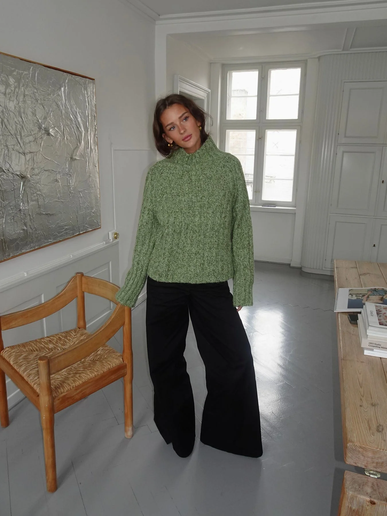 Tikka knit sweater - Green 11 Tikka knit sweater - Green
