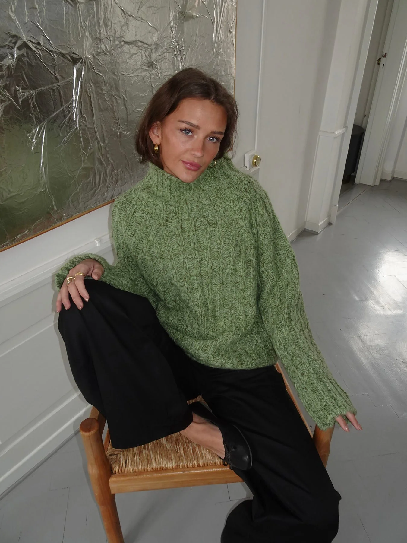 Tikka knit sweater - Green 12 Tikka knit sweater - Green