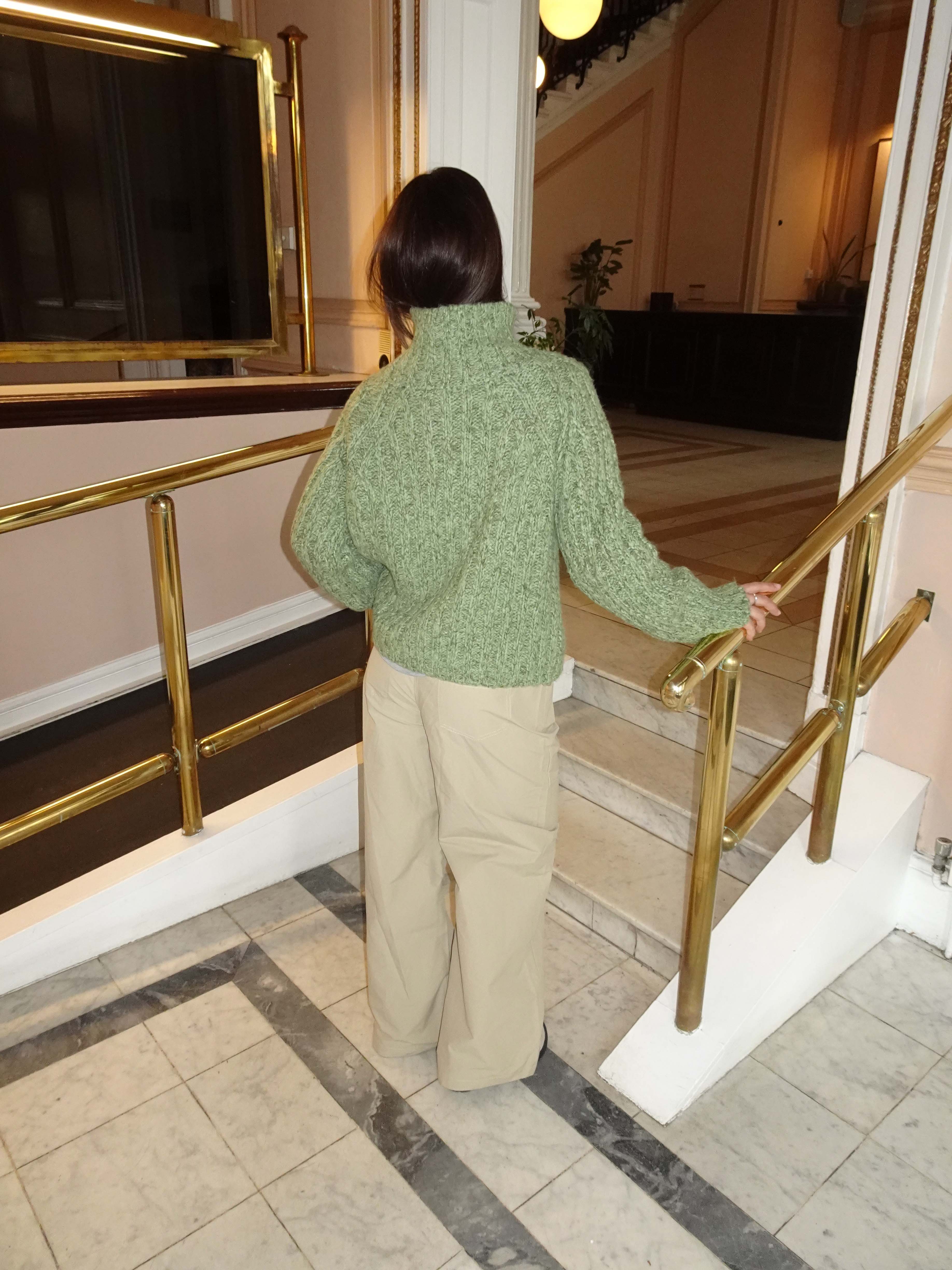 Tikka knit sweater - Green 3 Tikka knit sweater - Green